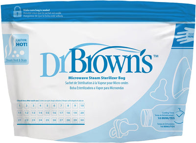 Dr. Brown's Mikrowellen-Sterilisationsbeutel – 5 Stück