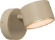 Lucide Gian - Wandleuchte - LED dimmbar - 1x9w 2700k - Taupe