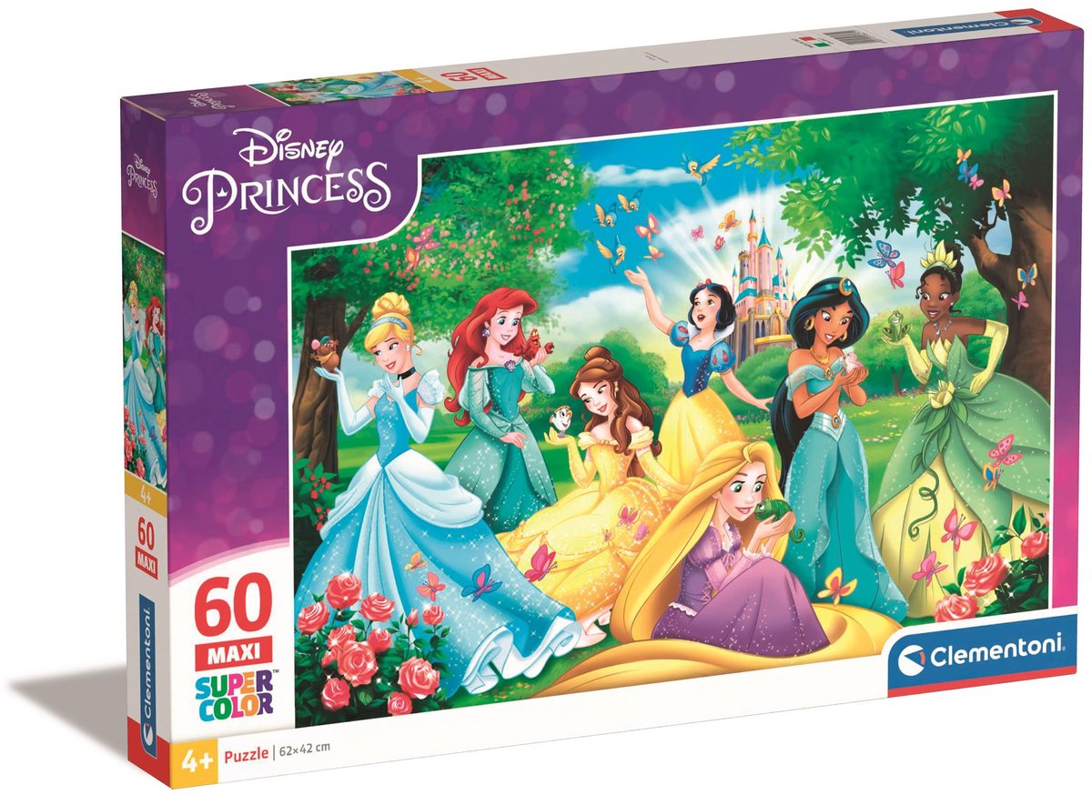 Clementoni Maxi Puzzle Prinzessin, 60st.