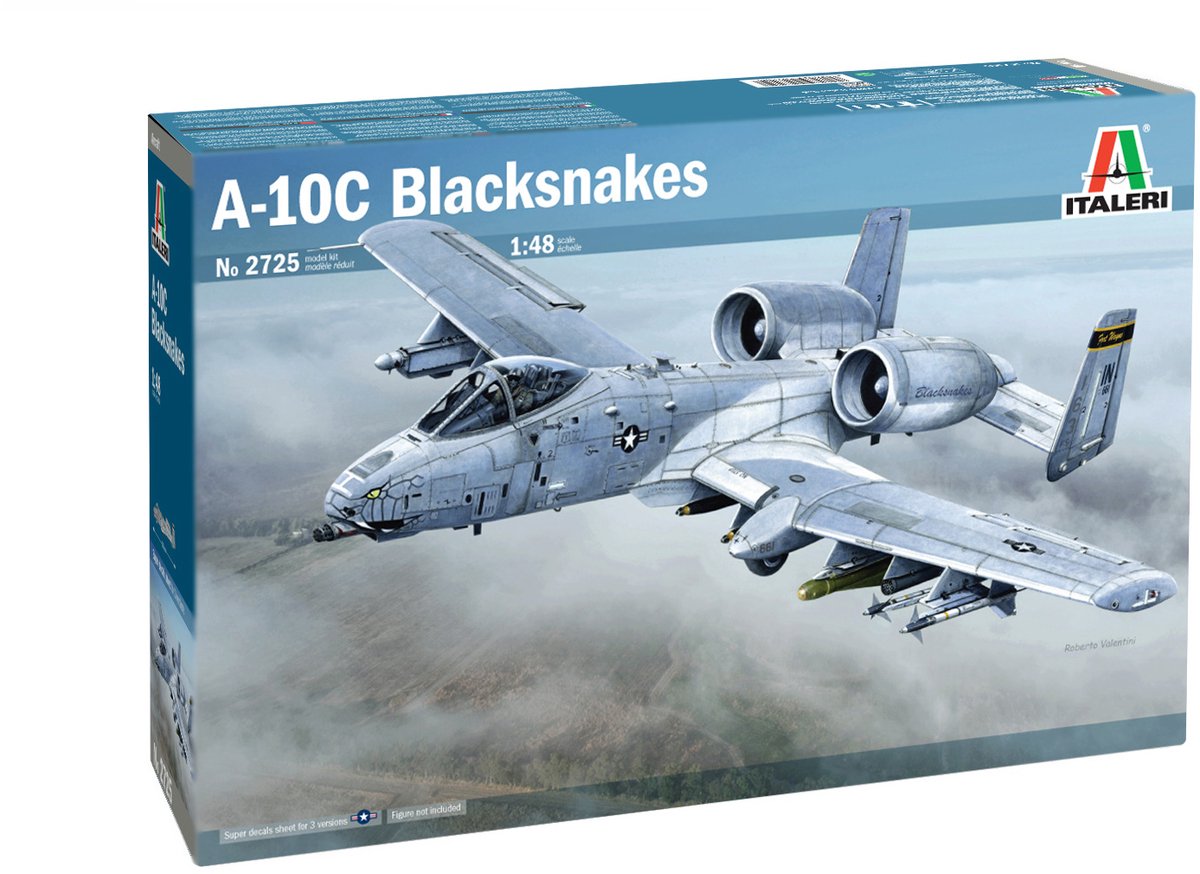 Italeri Modellbausatz Flugzeug – 2725 a – 10c #039blacksnackes#039 Kunststoff – 1:48 – Modellbau