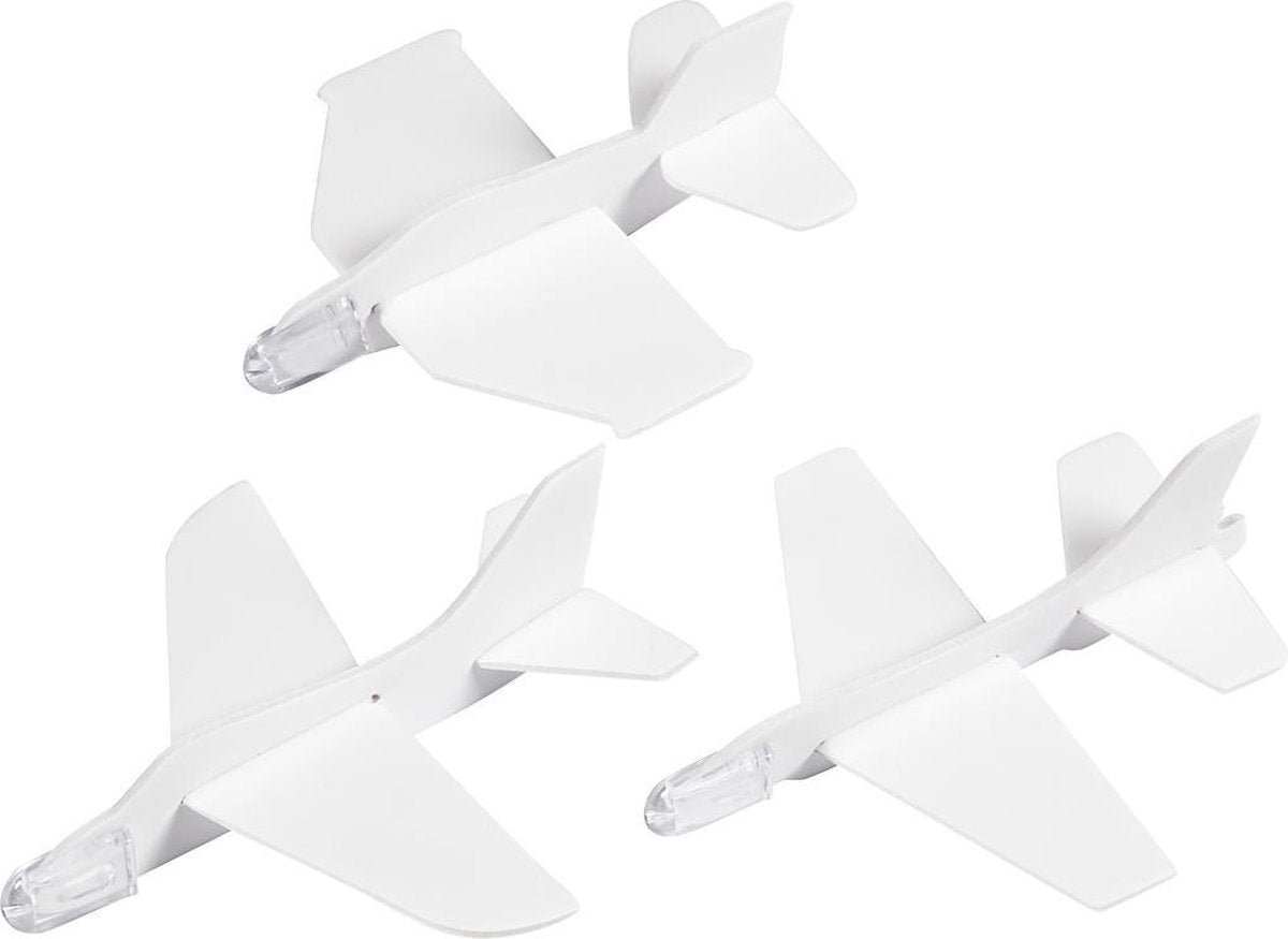 Creativ Company Foam Make Aircraft, 3st.