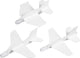 Creativ Company Foam Make Aircraft, 3st.
