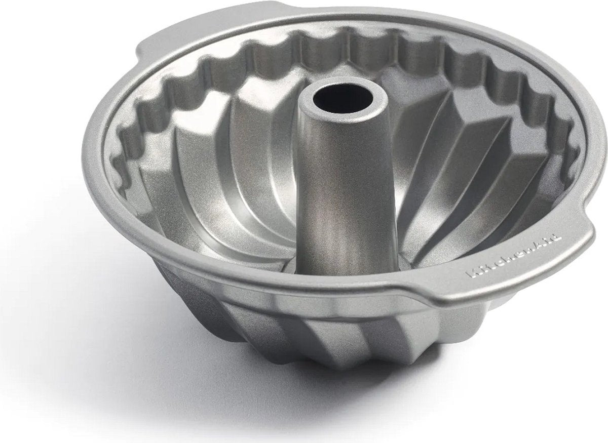 Kitchenaid-Gugelhupf 24 cm – PFA-freie Antihaftbeschichtung – aluminisierter Stahl – ofenfest bis 230 °C – rund