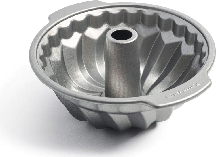 Kitchenaid-Gugelhupf 24 cm – PFA-freie Antihaftbeschichtung – aluminisierter Stahl – ofenfest bis 230 °C – rund