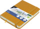 Kangaro-Skizzenbuch – A6 – Ockergelb – PU-Hardcover – mit Gummiband und Band – K-861211