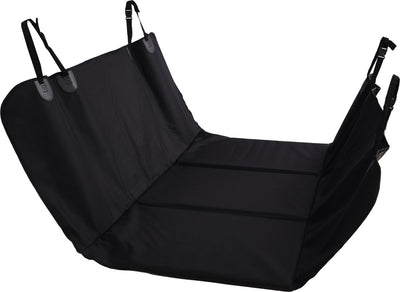 Flamingo-Schutzdecke für Auto-Kenai-Rücksitz, schwarz, 166 cm L x 133 cm B x 1 cm H