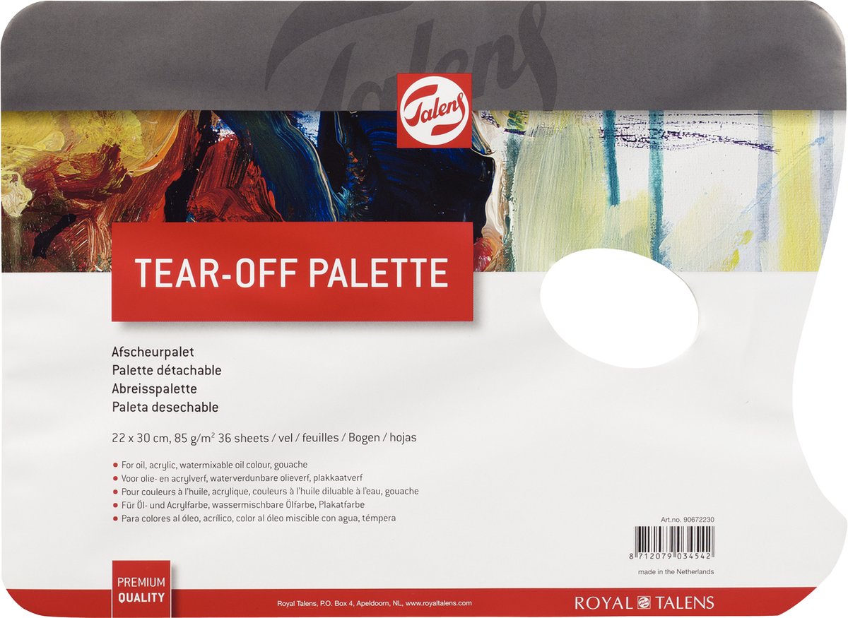 Talens • Abreißpaletten 22x30cm