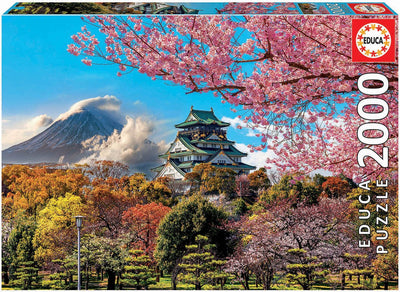 Educa - Puzzle - 2000 Teile - Burg Osaka - Puzzle