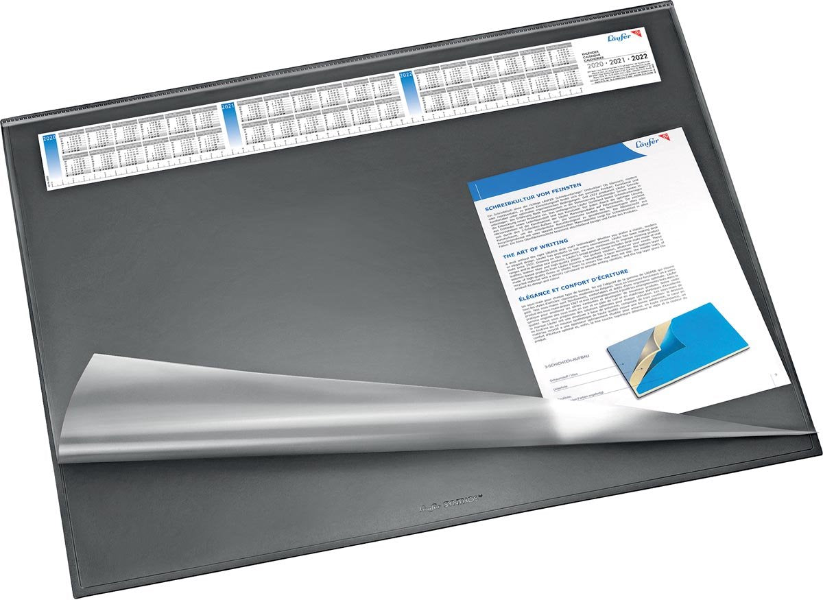 Laufer Läufer Synthos Pad mit Folie | ft 52 x 65 cm | schwarz