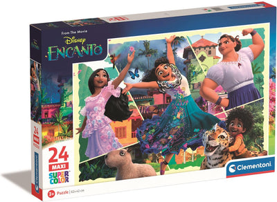 Clementoni – Puzzle – 24 Maxiteile – Disney Encanto – Kinderpuzzle – ab 3 Jahren