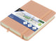 Kangaro-Skizzenbuch A6 – Altrosa – PU-Hardcover – mit Gummiband und Band – Skizzenblock – Skizzenbücher – K-861212