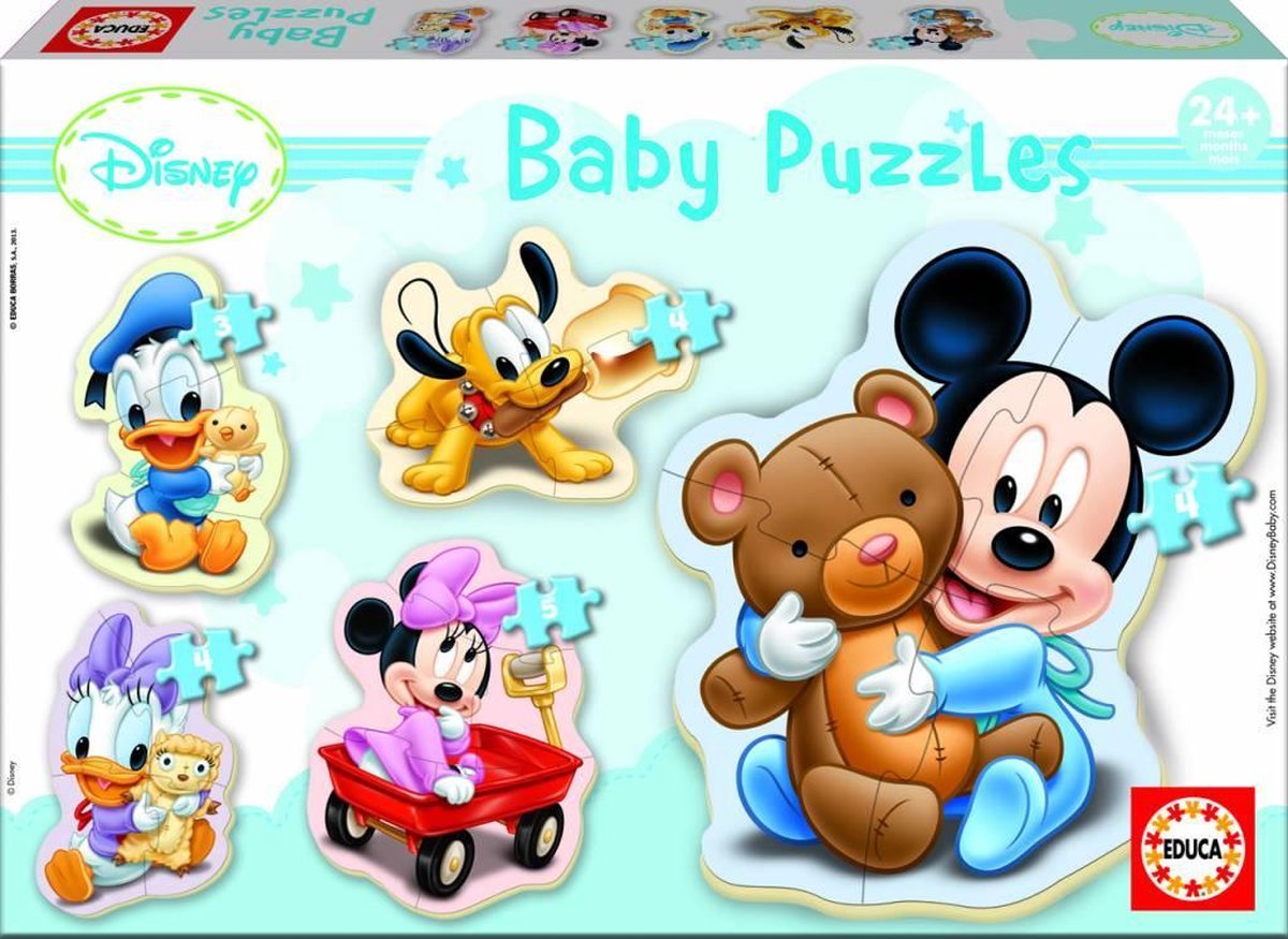 Educa Puzzle 3 bis 5 Teile Disney