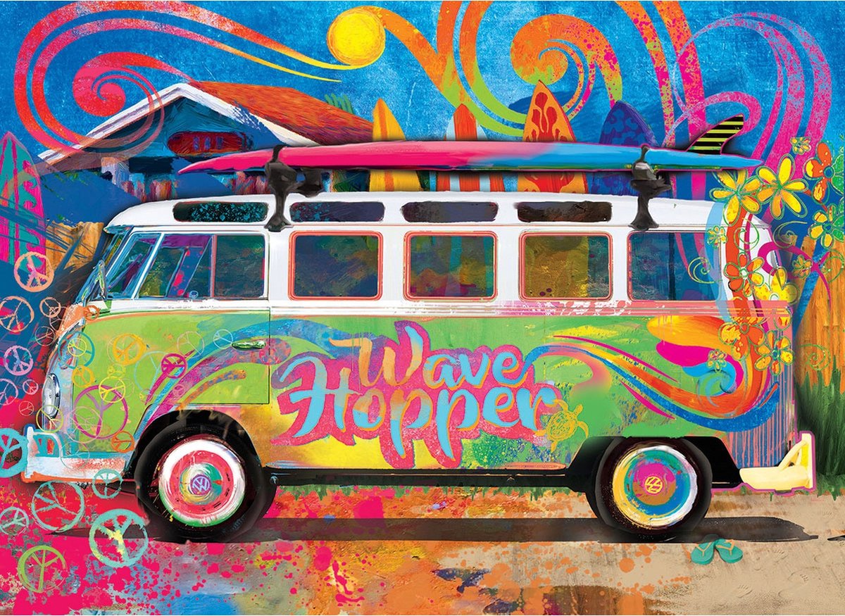 Eurographics Volkswagen – VW Wave Hopper – 550 Teile – Sammelpuzzle