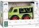 Kleiner Fuß aus Holz, Offroad-Jeep-Grün
