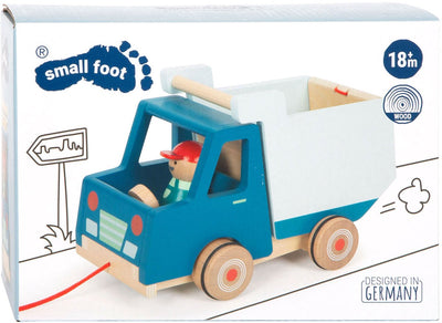 Kleiner Fuß Holz Trek Figur Buikwrachtwagen