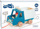 Kleiner Fuß Holz Trek Figur Buikwrachtwagen