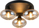 Rl lebe dein Licht Reality Divina - Deckenleuchte - Bernstein - exkl. 3x e14 4w - Deckenmontage