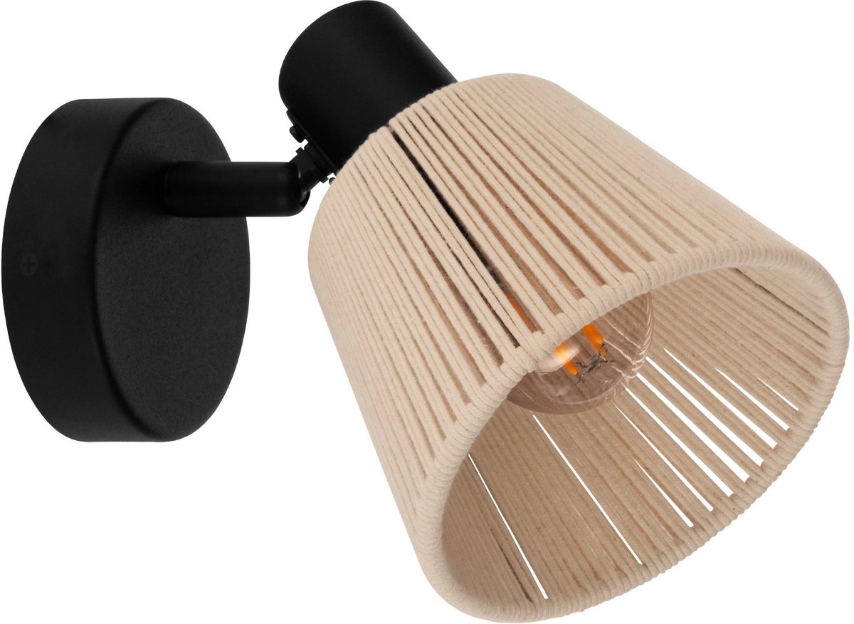 Eglo Seagard Spot – E14 – 11,5 cm – Schwarz Creme – neigbar
