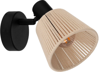 Eglo Seagard Spot – E14 – 11,5 cm – Schwarz Creme – neigbar
