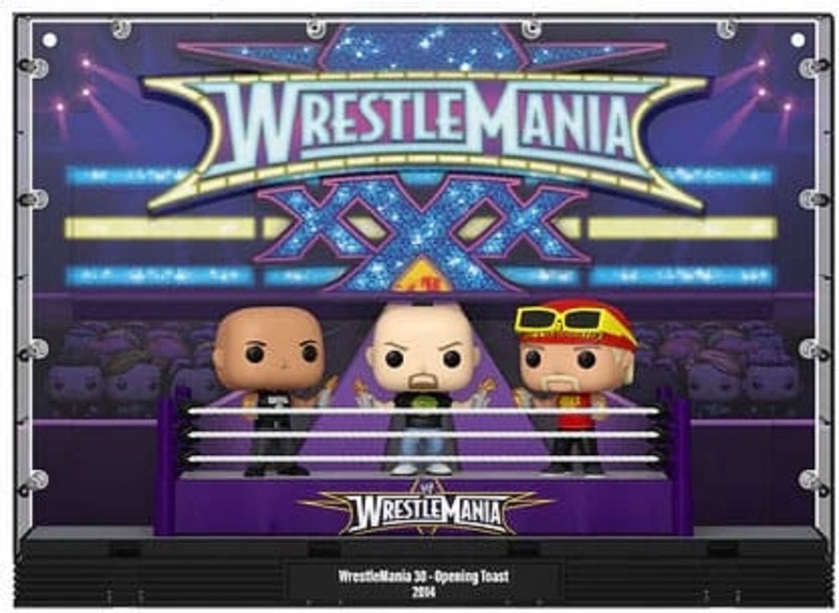 Funko Pop Moments Deluxe: WWE – Wrestlemania 30 – Opening Toast Pop #05