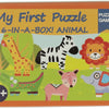 Meine ersten 6 Wildtier-Puzzles aus der Dose