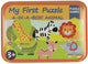Meine ersten 6 Wildtier-Puzzles aus der Dose