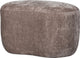 Beliebter Bio-Hocker von Woood – Polyester – Taupe – 43 x 73 x 49 cm