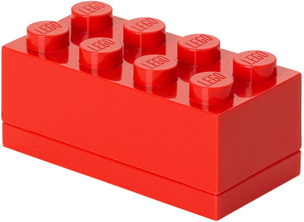 Zimmer Kopenhagen Lego Mini Box Lunchbox 8 rot