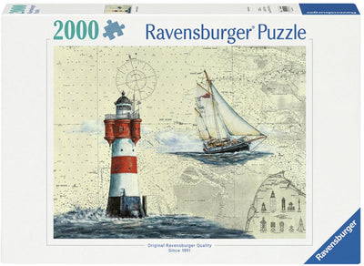 Ravensburger Jigsaw Puzzle mehr romantische Leuchtturm, 2000st.