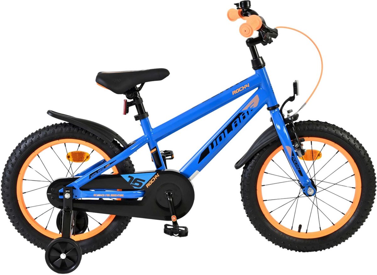 Volare Rocky Children's Bicycle - Jungen - 16 Zoll - Blau