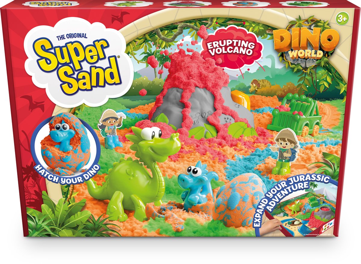 Goliath Super Sand Dinosaurier-Weltpaket – Sand spielen