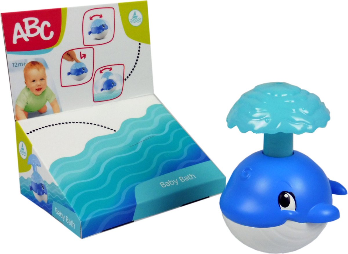 Simba ABC – Wal mit Springbrunnen – Badespielzeug