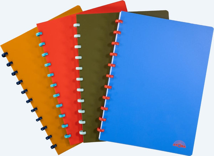 Atoma Natur-Notizbuch, ft A4, 144 Seiten, liniert, verschiedene Farben