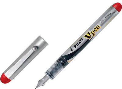 Pilot V-Pen, SVP-4M Füllfederhalter rot