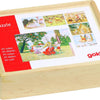 Goki Holzblock Puzzle Märchen Geschichten