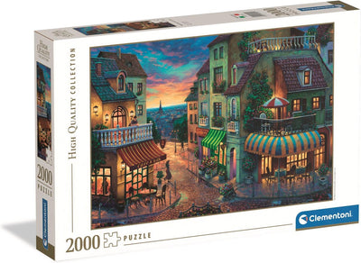 Clementoni – Puzzle – 2000 Teile – Wandern durch Paris – Puzzle für Erwachsene – hochwertige Sammlung