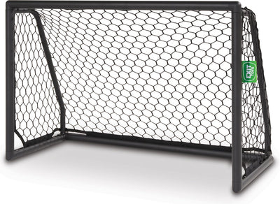 Exit Toys Exit Scala Aluminium Fußballtor 120x80cm – wetterfest – Fußballtor – für Kinder – Garten – Schwarz