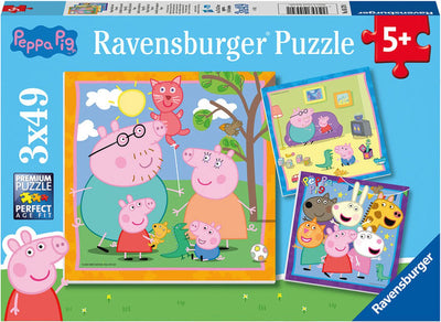 Ravensburger Familie und Freunde von Legpuzzle, 3x49st.