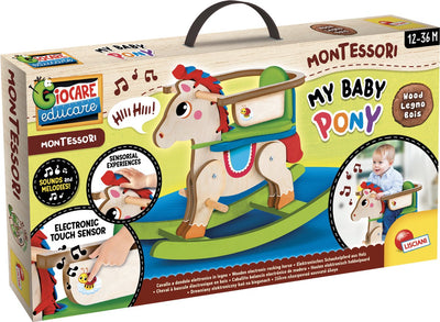 Lisciani Montessori Baby Wood, mein Babypony
