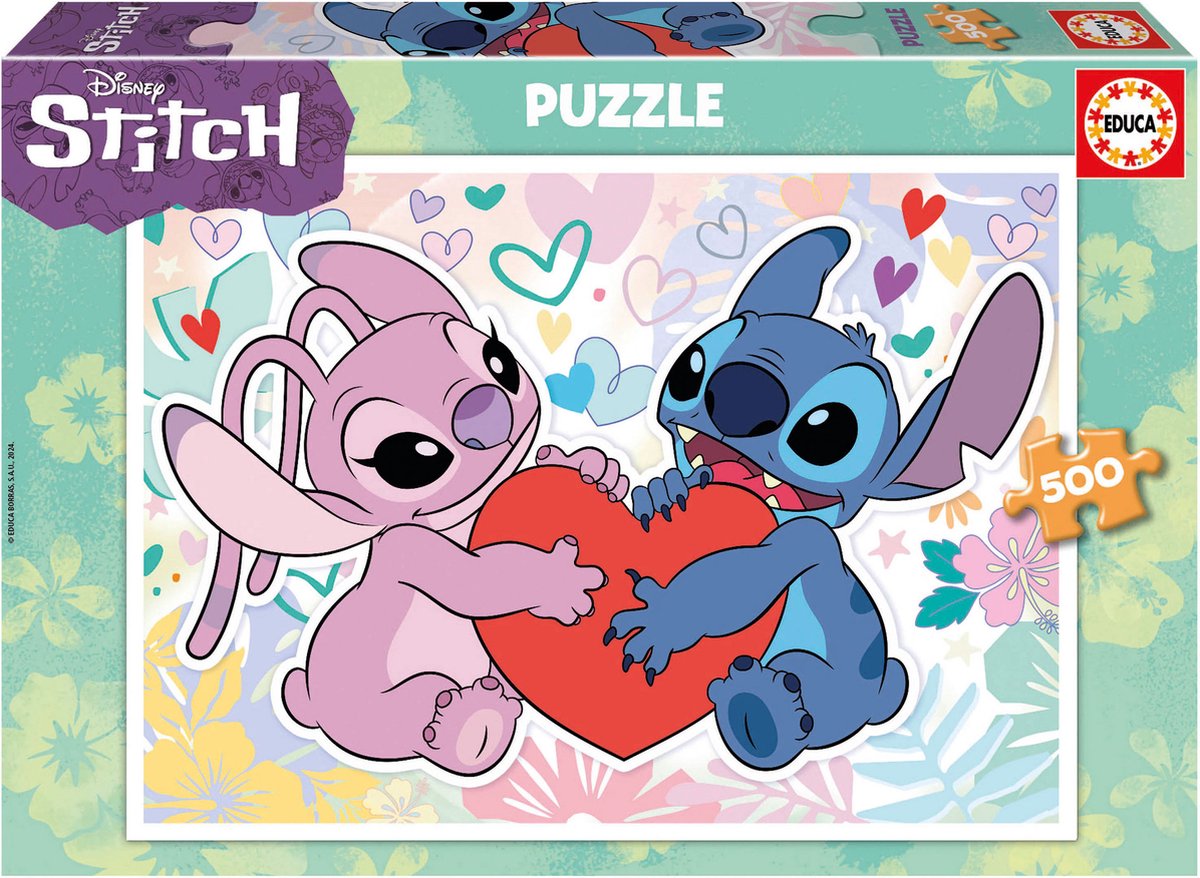 Educa – Puzzle – 500 Teile – Stitch Disney – Puzzle