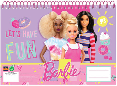 Barbie Zeichnung Block Barbie, 30 Blätter
