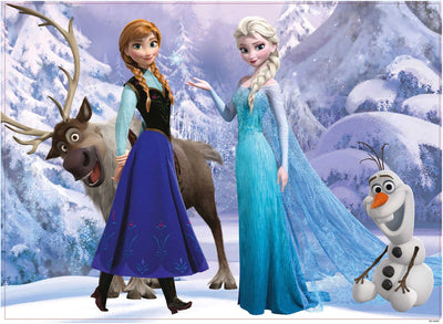 Lisciani Disney Puzzle DF Maxi Floor 108 Frozen Elsa und Anna