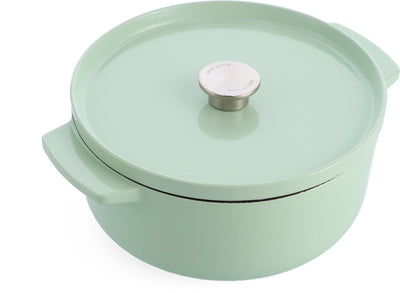 Kitchenaid Emaille-Bratpfanne 26 cm – Pistaziengrün – limitierte Auflage