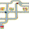 Goki -Bodenpuzzle wiegt mit 2 Fahrzeugen, 47st.