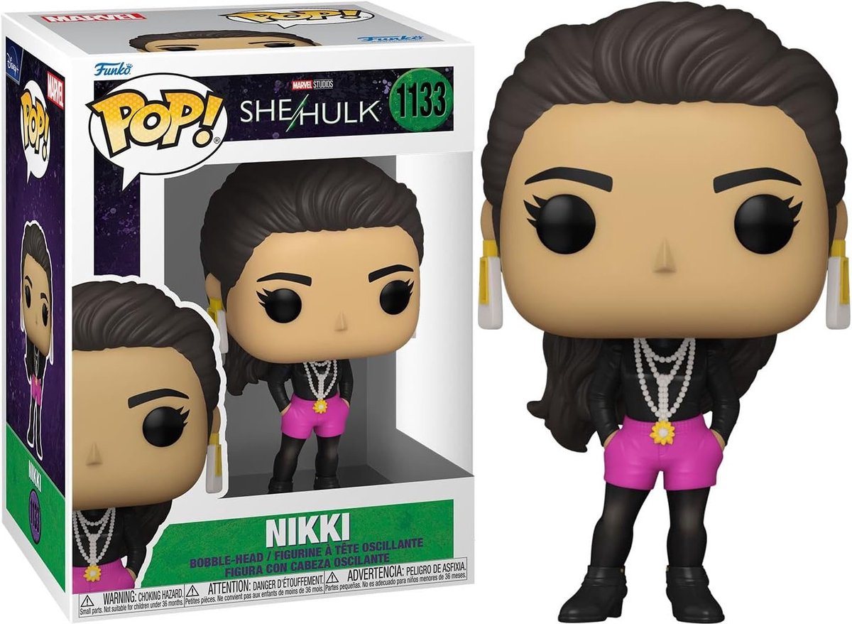 Funko Shehulk Sammelfigur Marvel Pop! Nikki 9 cm mehrfarbig