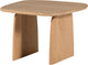 Woood Tablo Couchtisch 60 cm – Eiche – transparent – 40 x 59 x 59