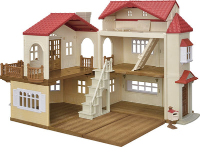 Epoche Sylvanian Familien 5708 Great Poppenhuis mit geheimen Spielzimmer