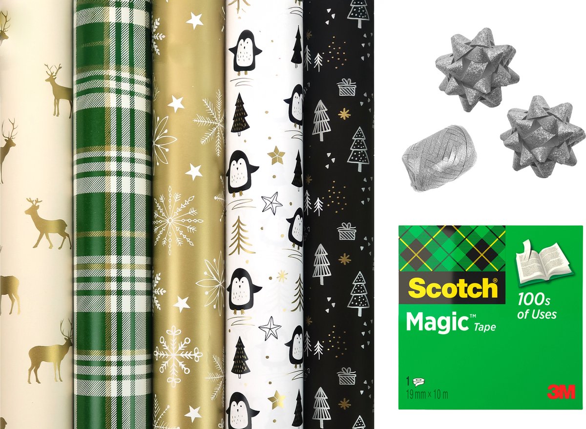 Haza Weihnachtsverpackungspaket Silber