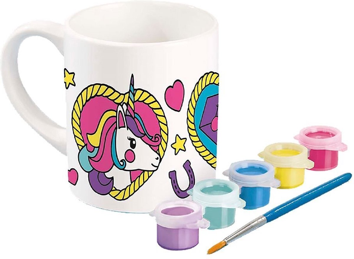 Botal Malen Sie Ihren eigenen Becher Einhorn