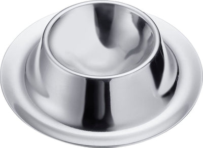 Westmark Set mit 4 Eierbechern aus Edelstahl, ø 8,5 cm, H 2,3 cm